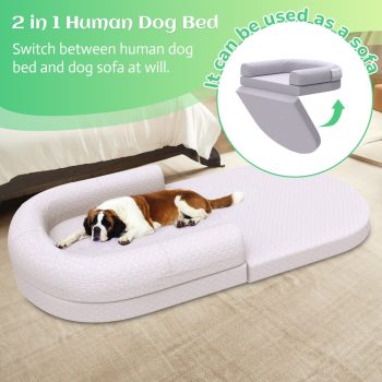 human dog bed 5726