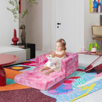 kids foldable sofa bed lounge chair 5443