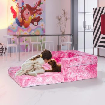 kids foldable sofa bed lounge chair 5445