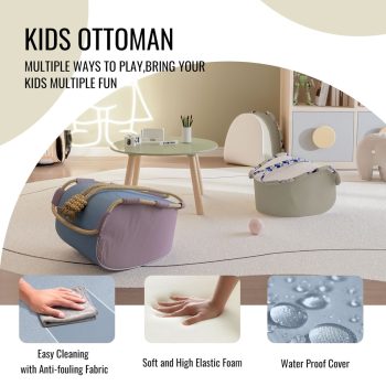 kids ottoman footrest stool 5556