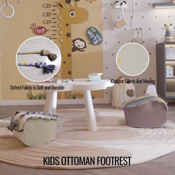 kids ottoman footrest stool 5557