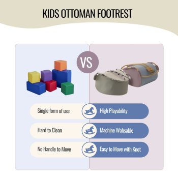 kids ottoman footrest stool 5560