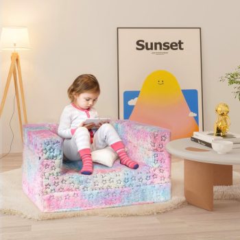 kids sofa bed fold out couch lounger 5432