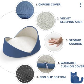 large cat couch modern cat bed 5419