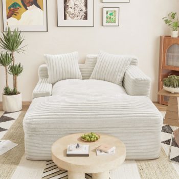large floor loveseat casual recliner 4733