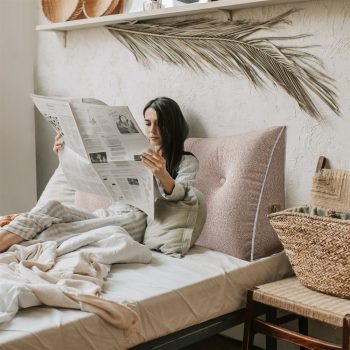 large headboard reading pillow cushion 5675