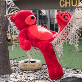 large stuffed animal toys red 5280
