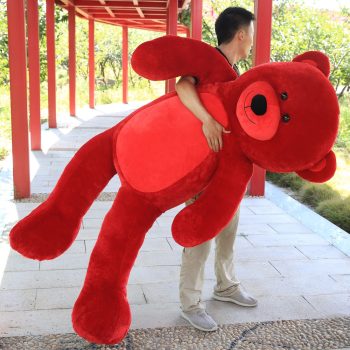 large stuffed animal toys red 5281