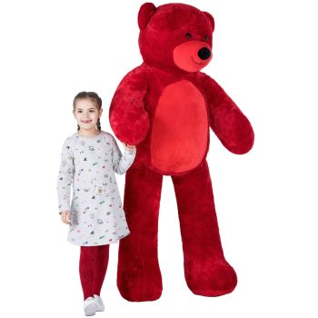 large stuffed animal toys red 5283