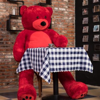 large stuffed animal toys red 5285