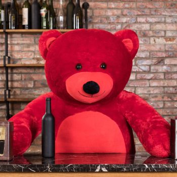 large stuffed animal toys red 5288