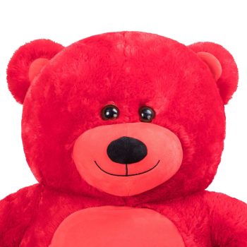 large stuffed animal toys red 5293