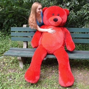 large stuffed animal toys red 5295