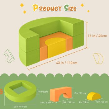 modular kids play couch 5395