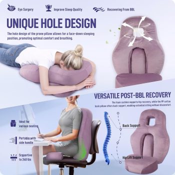 multi use face down sleeping pillow 4967