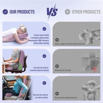 multi use face down sleeping pillow 4971