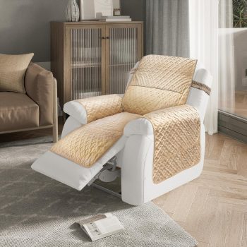 non slip quilted recliner chair cover 5576