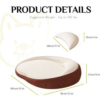 orthopedic bed for large dogs 4924