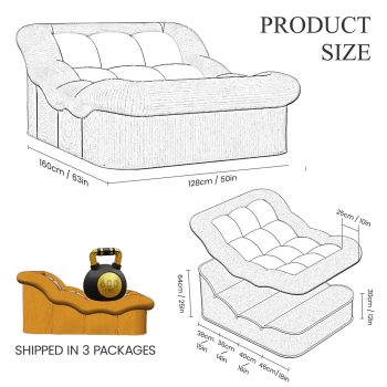 oversized chaise lounge sofa sleeper 12