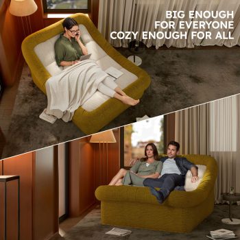 oversized chaise lounge sofa sleeper 19