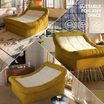 oversized chaise lounge sofa sleeper 21