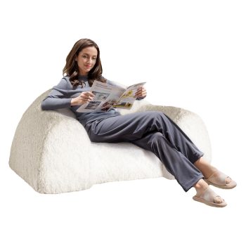 Plush Bean Bag Armchair for Adults, Teens, and Kids Sofa