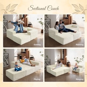 plush cloud modular sofa 4817