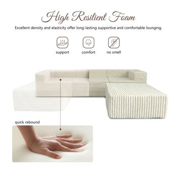 plush cloud modular sofa 4821
