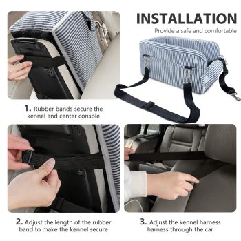 portable small pet car seat 5755
