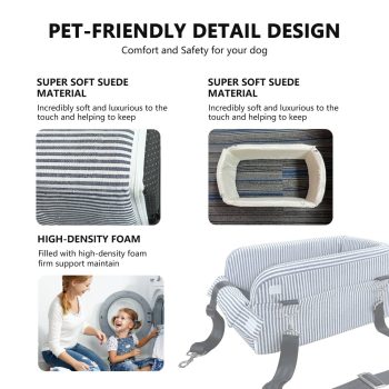 portable small pet car seat 5756