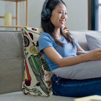 reading back support pillow veggies 5499