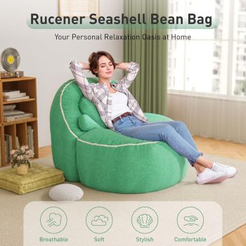 seashell bean bag chair 5084