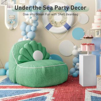 seashell bean bag chair 5087