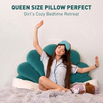 seashell shaped headboard cushion 5071