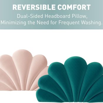 seashell shaped headboard cushion 5074