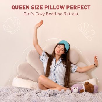 seashell shaped headboard cushion 5078