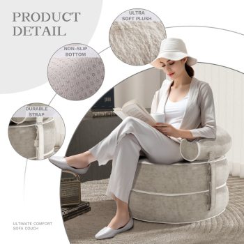sectional lazy floor sofa chair 5907