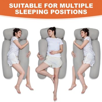 side sleeper pillow with arm hole 4984