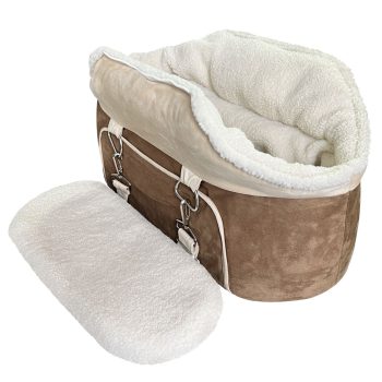 small dog car seat with safety belt 5751