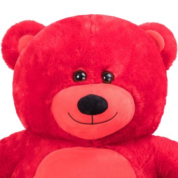 soft bear stuffed animal toys red 5355