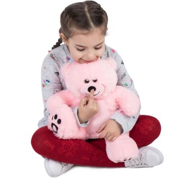 soft teddy bear pink 5251