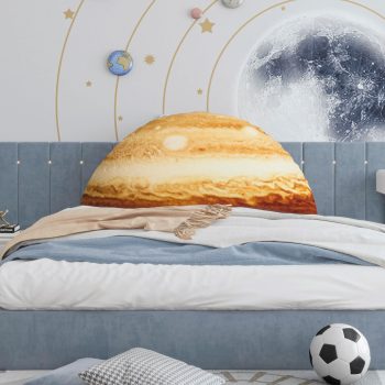 space themed headboard cushion jupiter 5813
