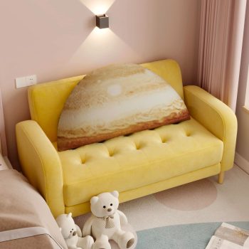space themed headboard cushion jupiter 5814