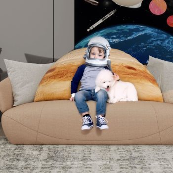 space themed headboard cushion jupiter 5816