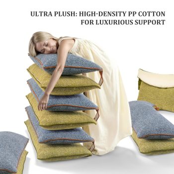 stylish bedroom wedge pillow 4950