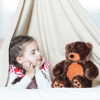 teddy bear 25 dark brown 5170