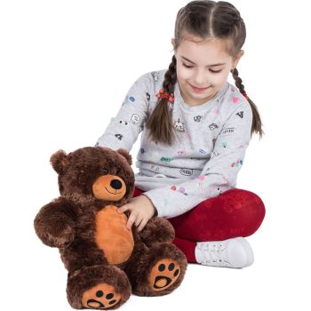 teddy bear 25 dark brown 5186