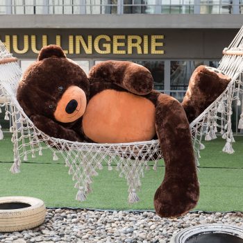 teddy bear 6foot dark brown 5114