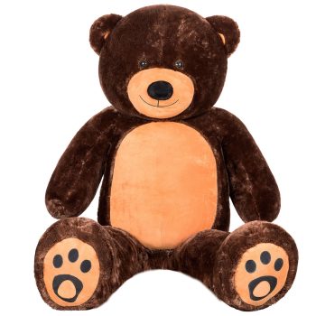 teddy bear 6foot dark brown 5121