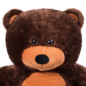 teddy bear 6foot dark brown 5124